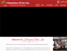 Tablet Screenshot of hawaiiandriveinnsanjose.com